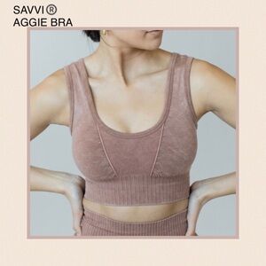 SAVVI AGGIE BRA SZ S/M* see description below COLOR: Riverstone
